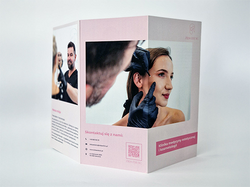 Materiały promocyjne dla kliniki - druk